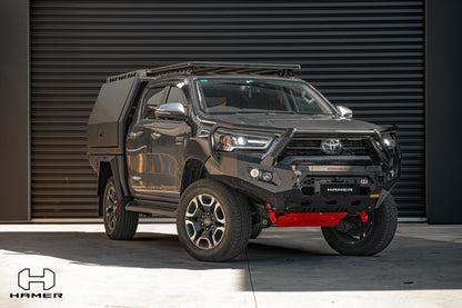 Hamer Toyota Hilux Raider (2021-2023) King Plus Front Bullbar Bumper (no arches)