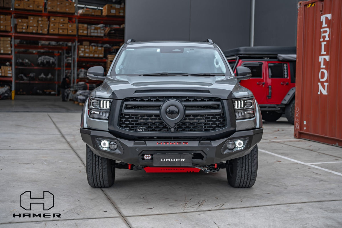 Hamer GWM P-500 (2024-Present) King Series Front Bumper (No Bull Bar)