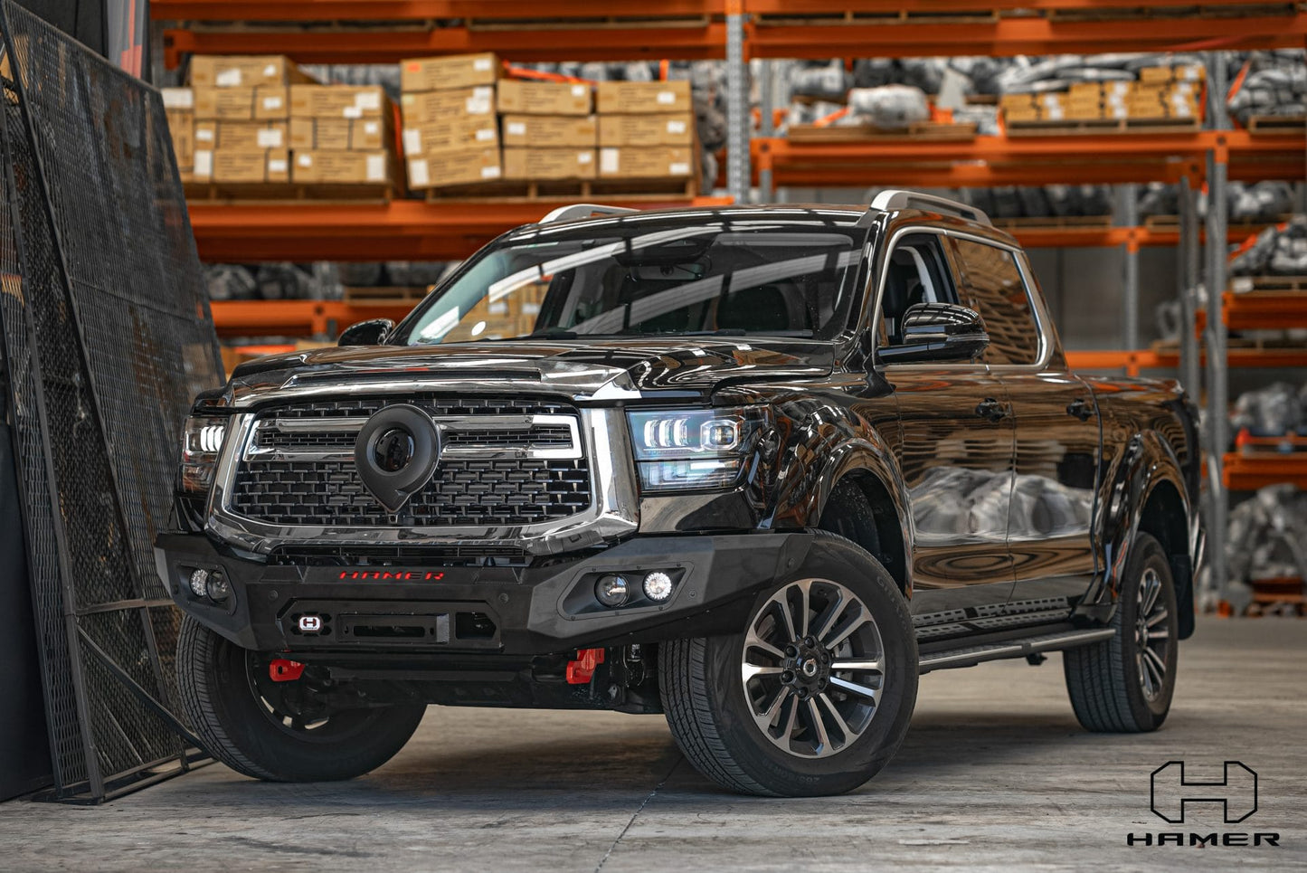 Hamer GWM P-500 (2024-Present) King Series Front Bumper (No Bull Bar)
