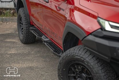 Hamer Toyota Hilux Travo (2026-Present) Shadow Series Side Steps
