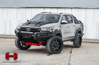 Hamer Toyota Hilux Legend (2021-2025) Atlas Series Front Bumper (No Bull Bar)