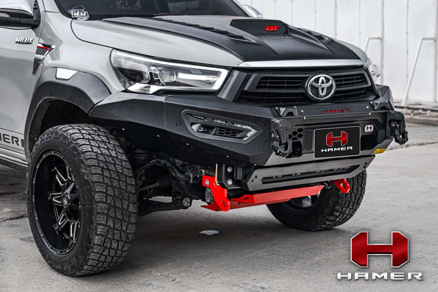 Hamer Toyota Hilux Legend (2021-2025) Atlas Series Front Bumper (No Bull Bar)