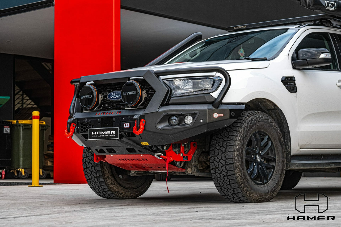 Hamer Ford Everest (2015-2022) King Plus Front Bullbar Bumper