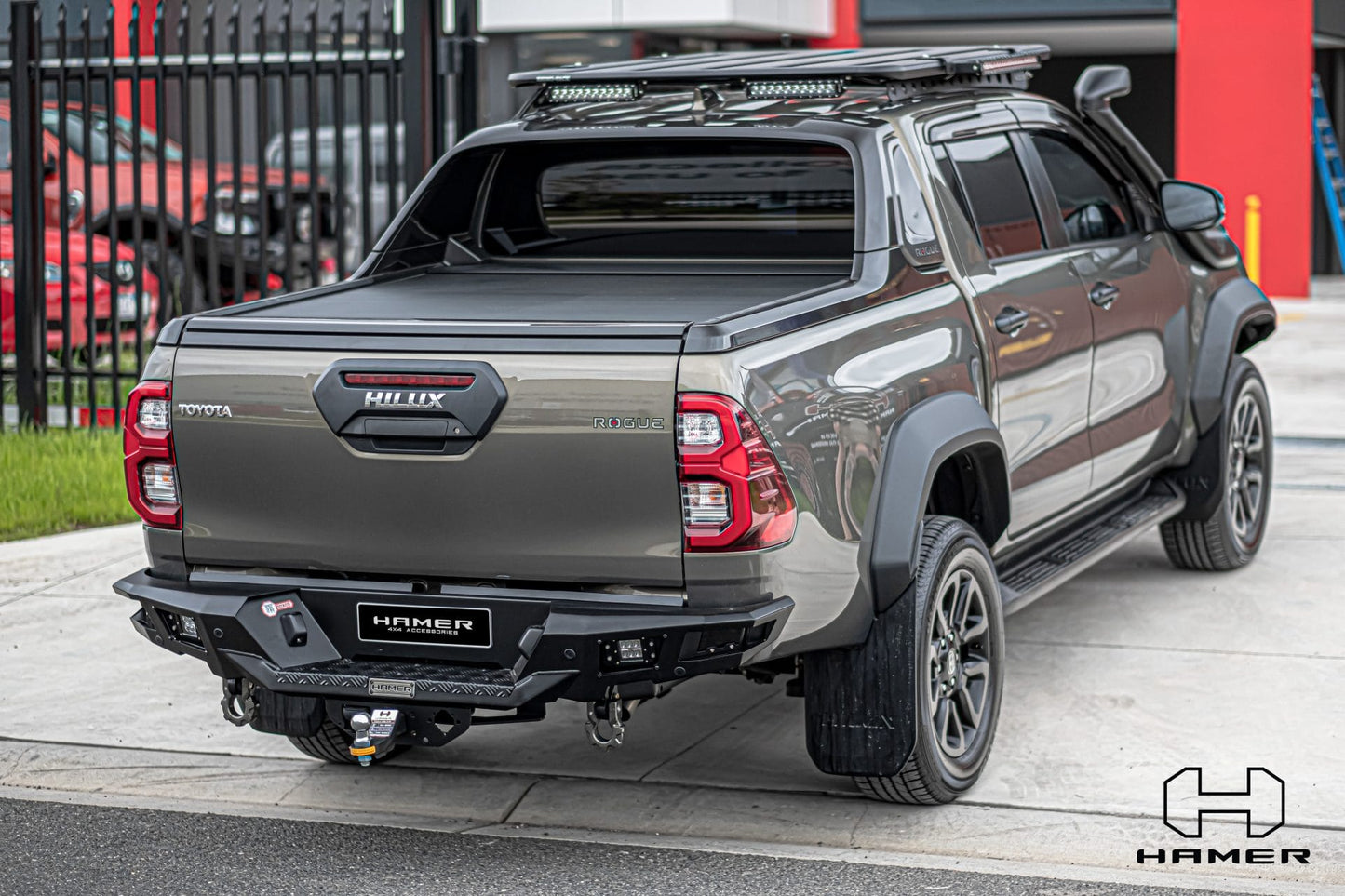Hamer Toyota Hilux (2016-2024) Nova Series Rear Bumper