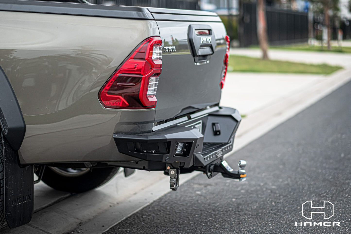 Hamer Toyota Hilux (2016-2024) Nova Series Rear Bumper