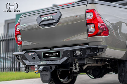 Hamer Toyota Hilux (2016-2024) Nova Series Rear Bumper
