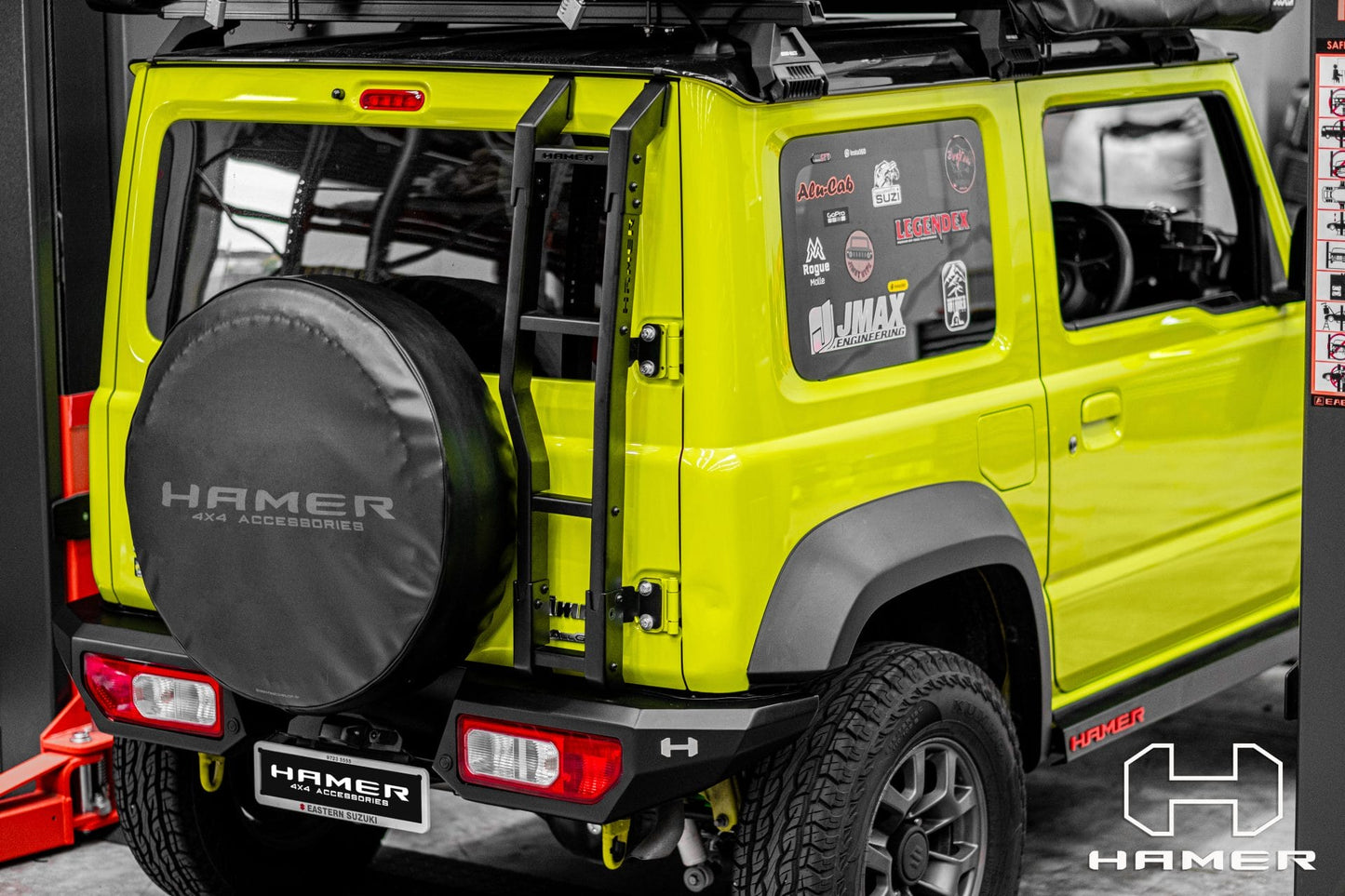 Hamer Suzuki Jimny (2018-Present) Rear Bumper (3 & 5-Door)