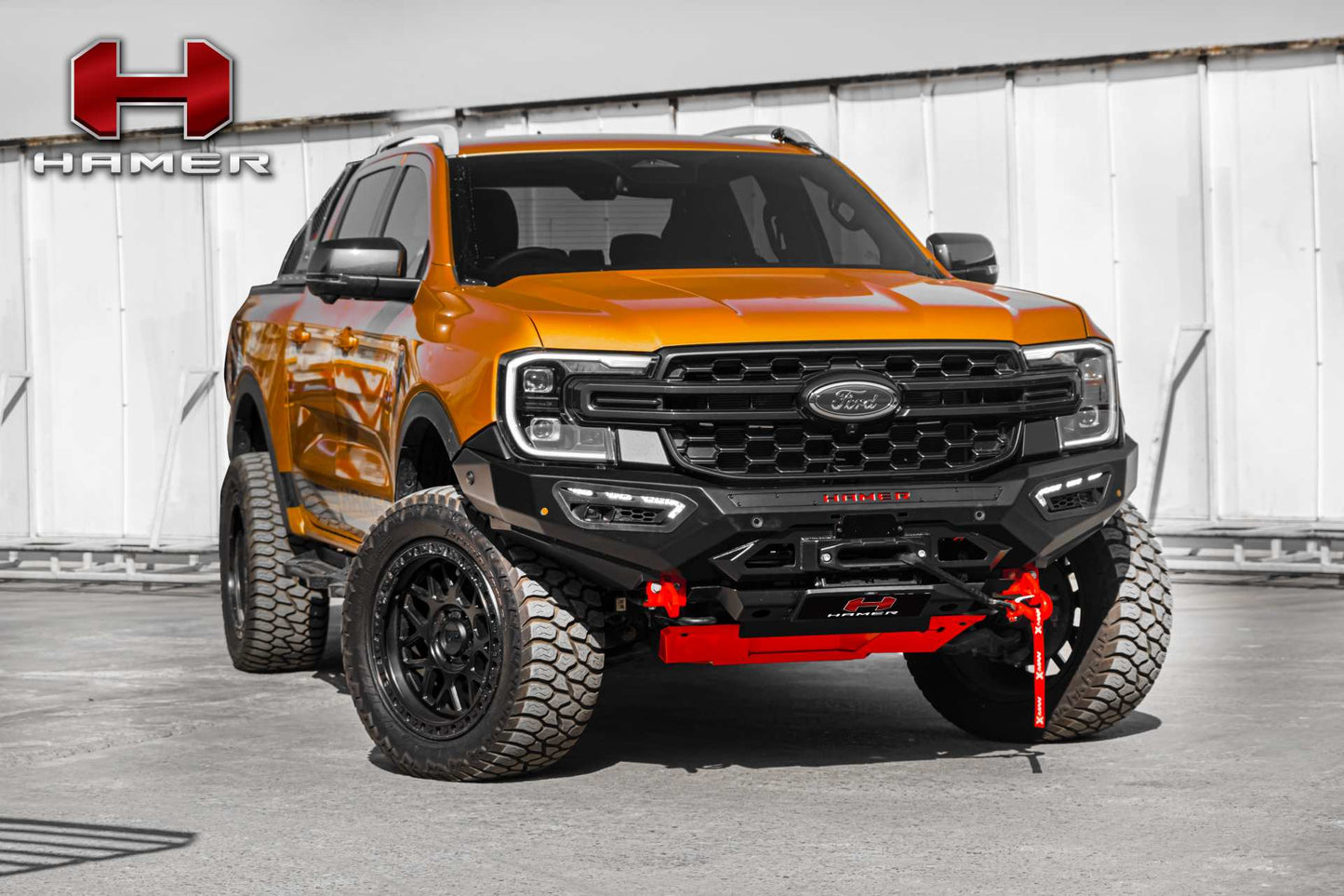 Hamer Ford Ranger Next Gen (2023-Present) Atlas Series Front Bumper (No Bull Bar)
