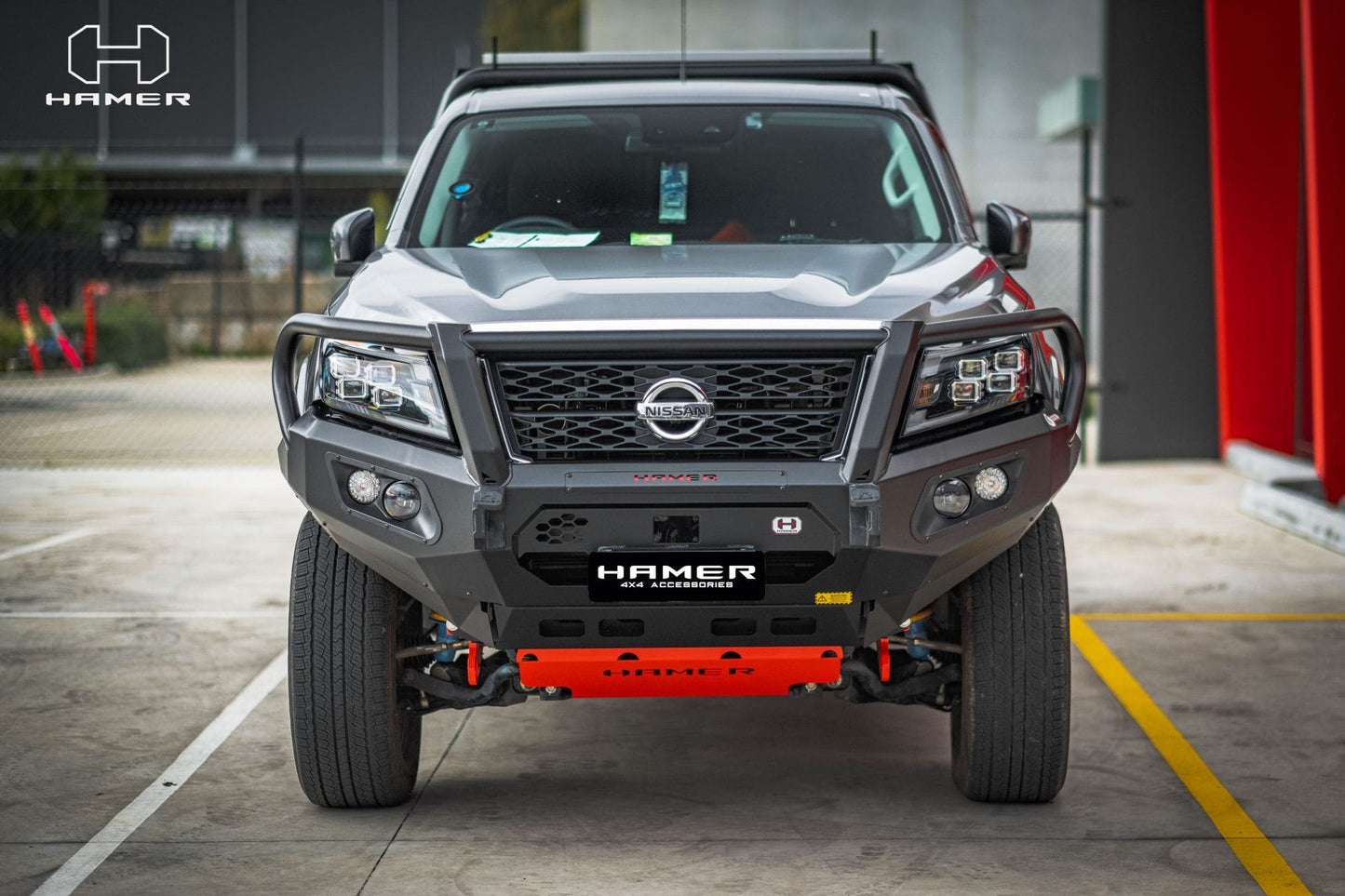 Hamer Nissan Navara PRO4X (2020-2023) King Plus Front Bullbar Bumper