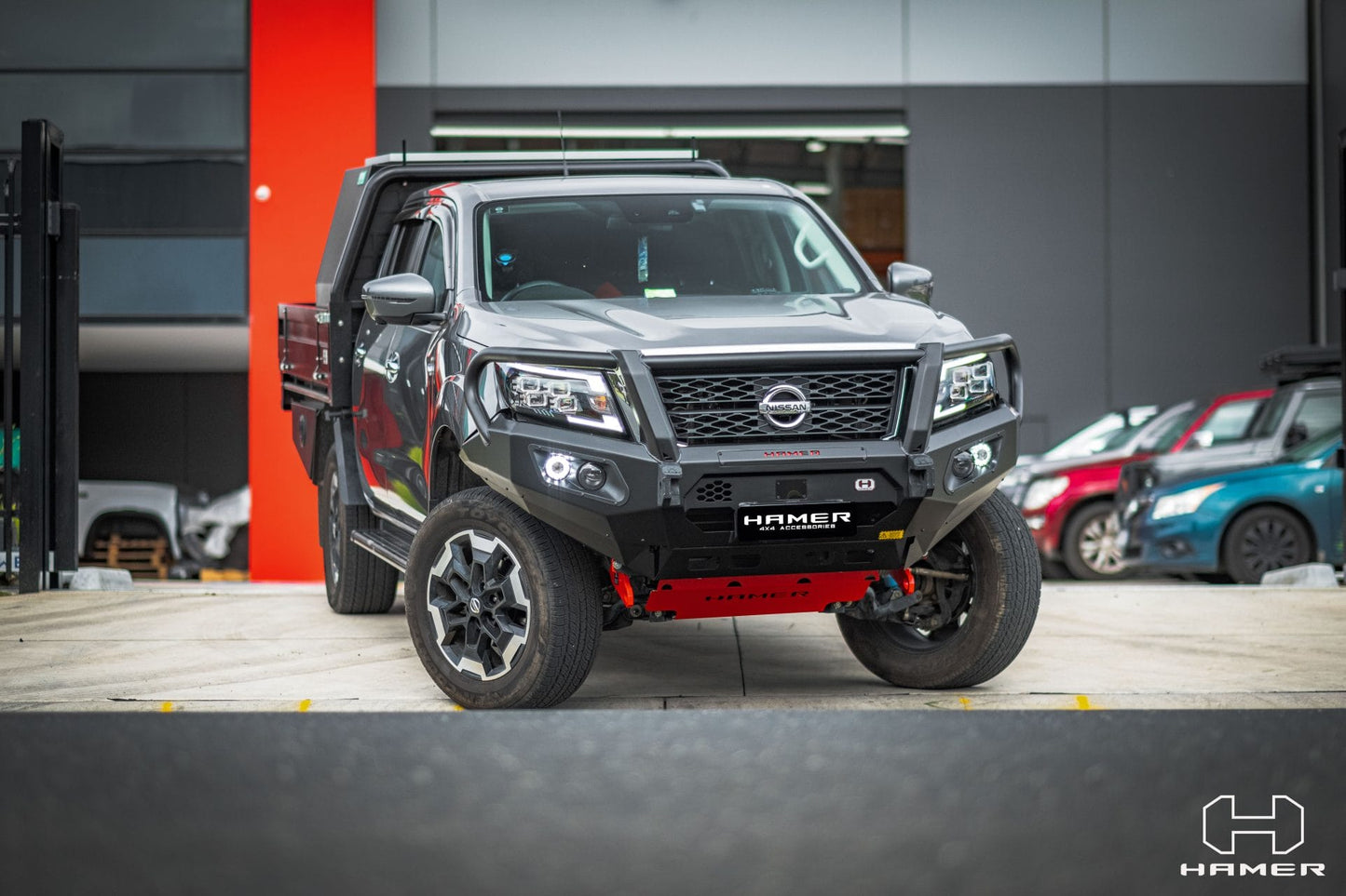 Hamer Nissan Navara PRO4X (2020-2023) King Plus Front Bullbar Bumper