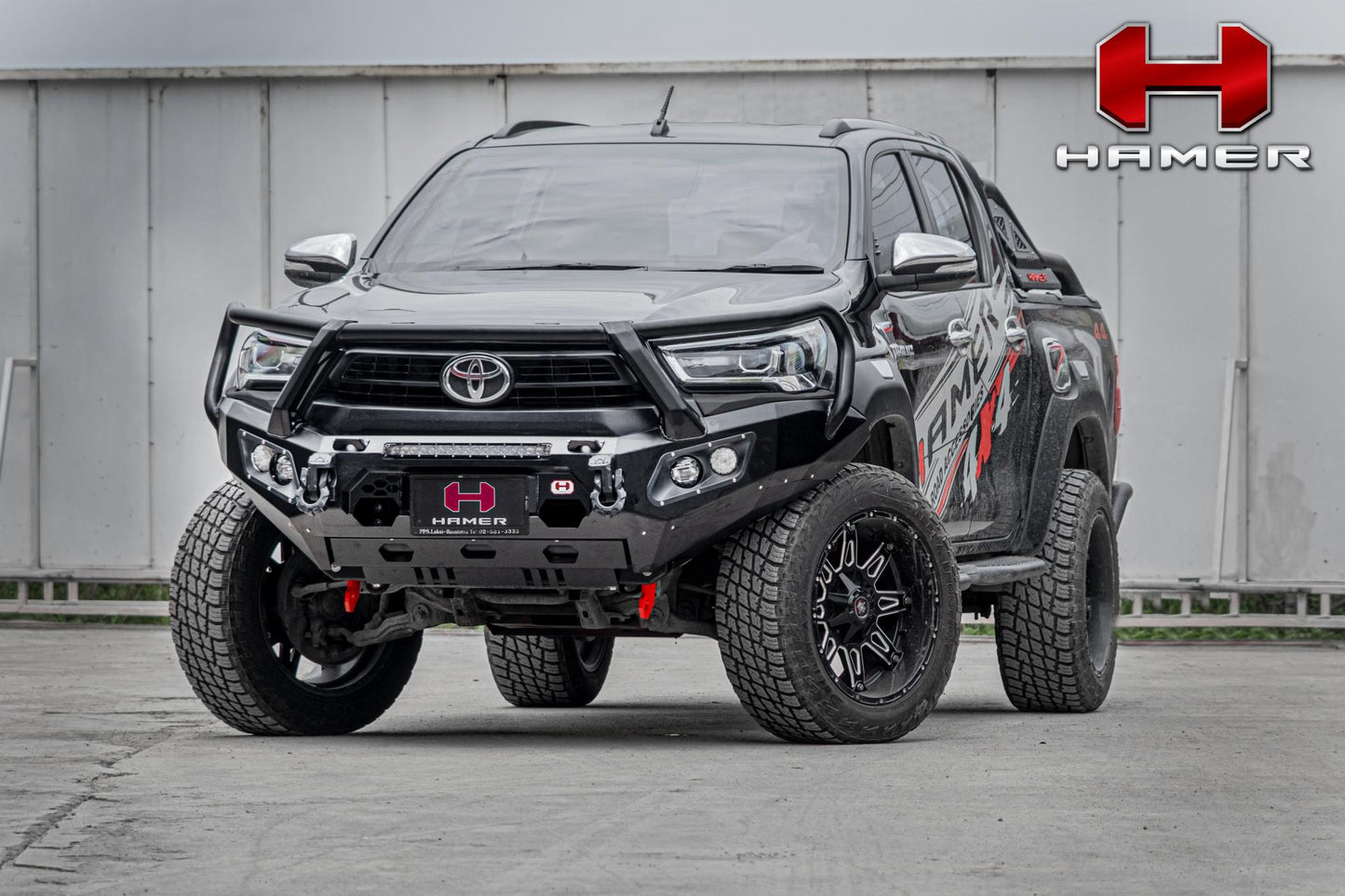 Hamer Toyota Hilux Legend (2021-2025) King Plus Front Bullbar Bumper