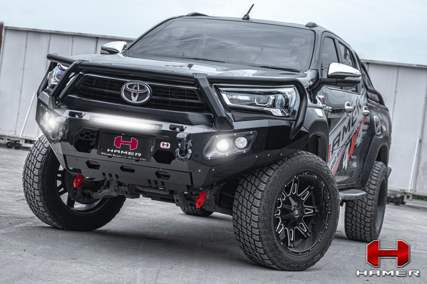 Hamer Toyota Hilux Legend (2021-2025) King Plus Front Bullbar Bumper