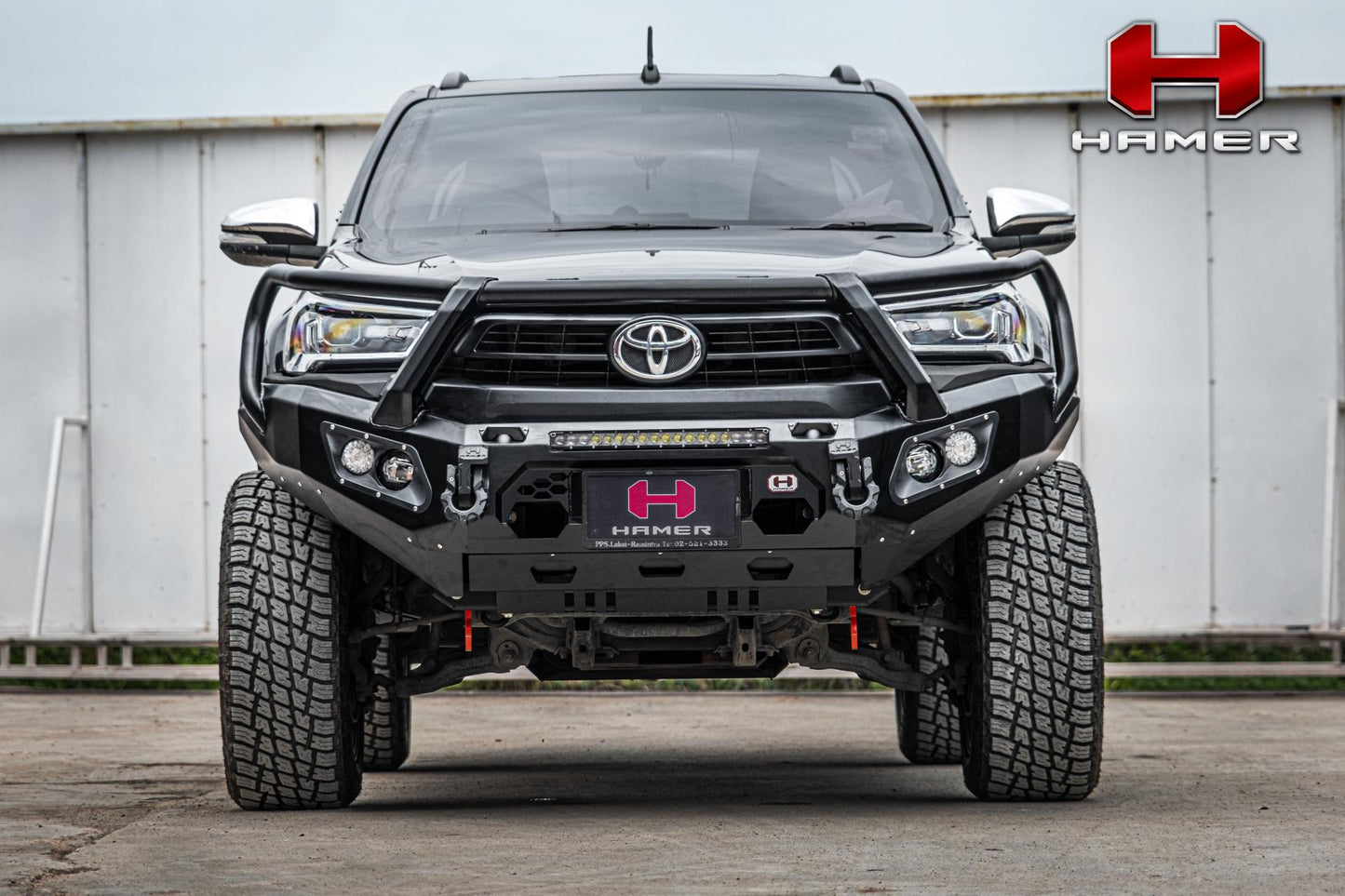 Hamer Toyota Hilux Legend (2021-2025) King Plus Front Bullbar Bumper