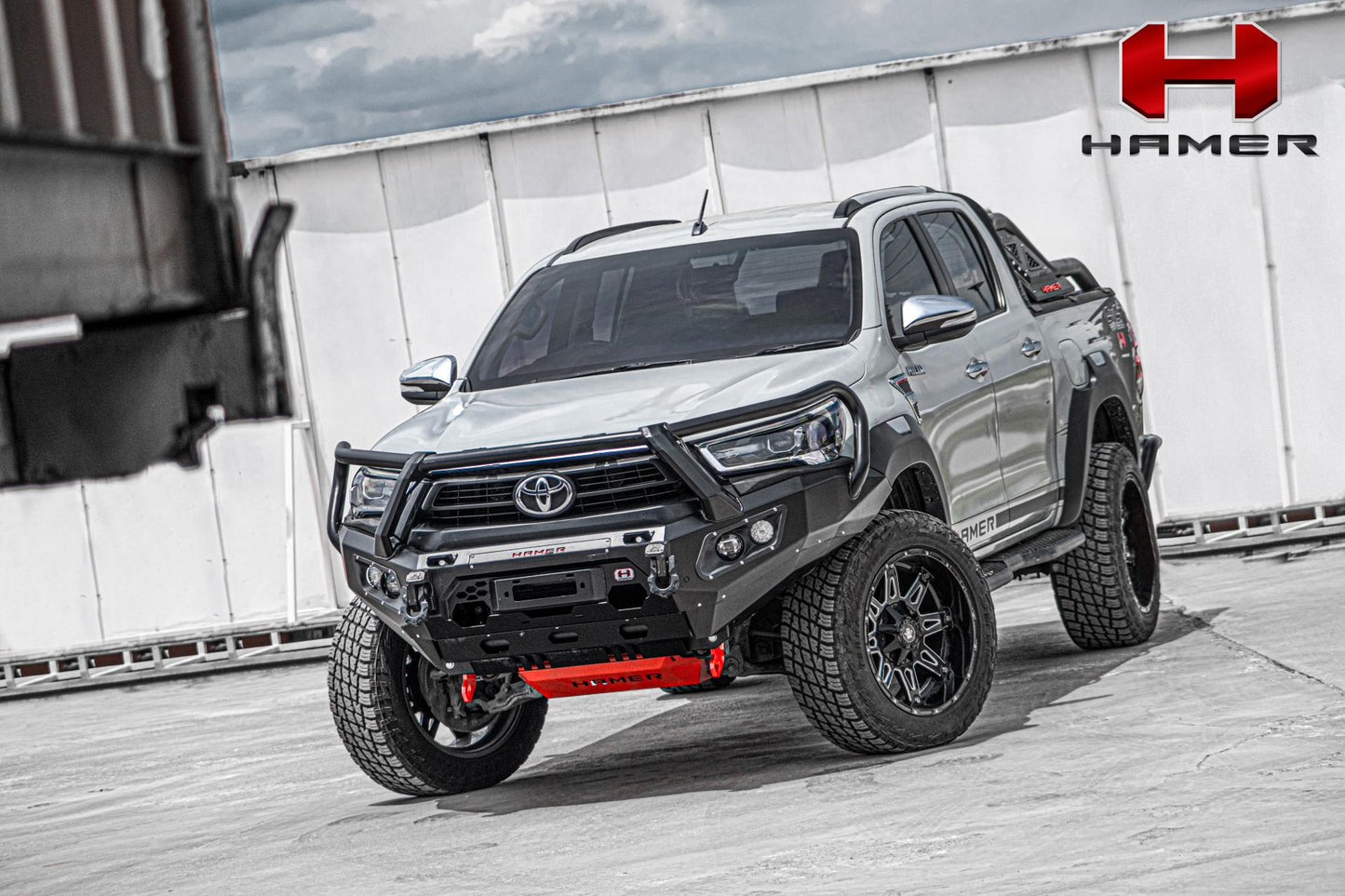 Hamer Toyota Hilux Legend (2021-2025) King Plus Front Bullbar Bumper