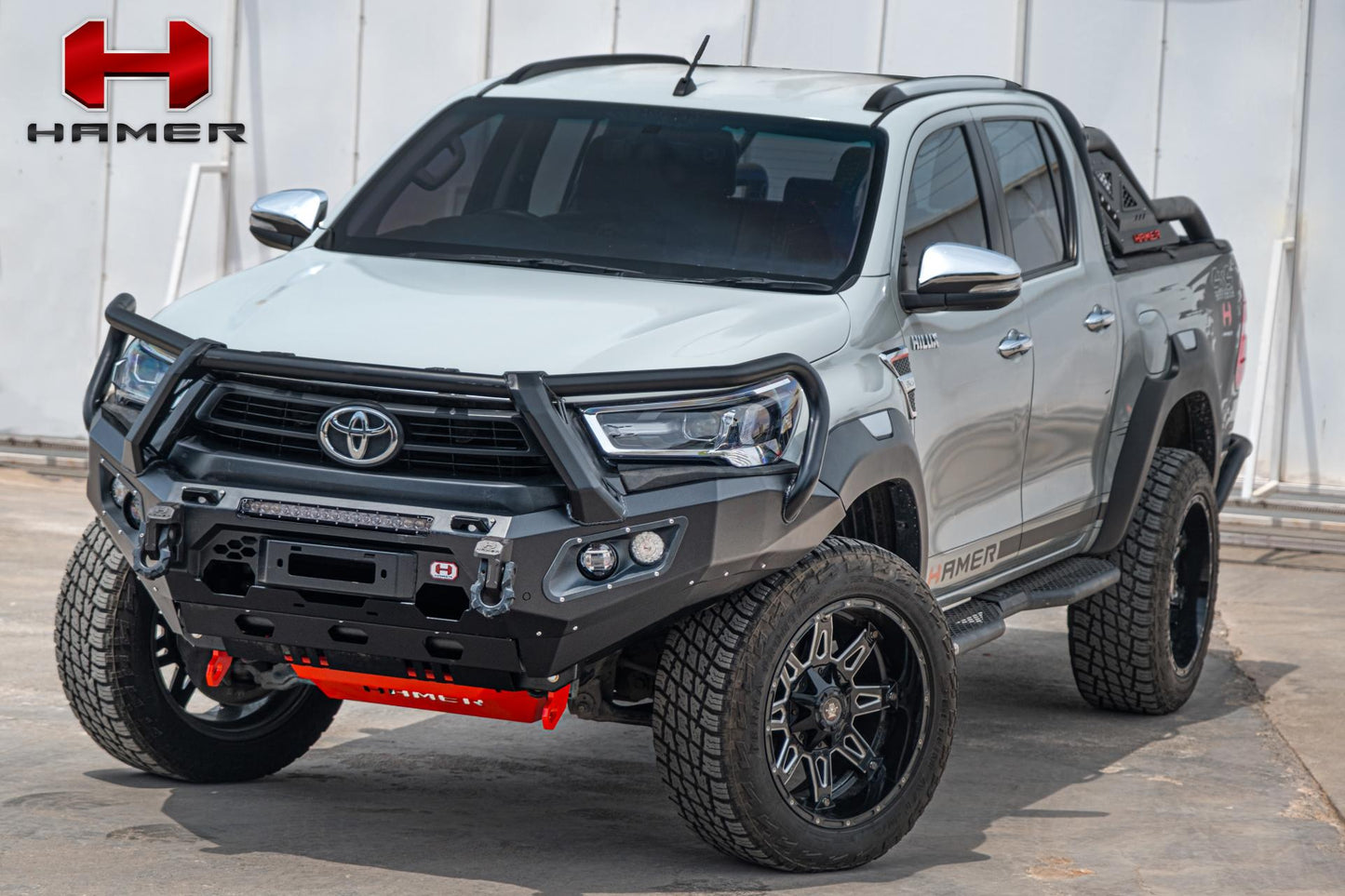 Hamer Toyota Hilux Legend (2021-2025) King Plus Front Bullbar Bumper