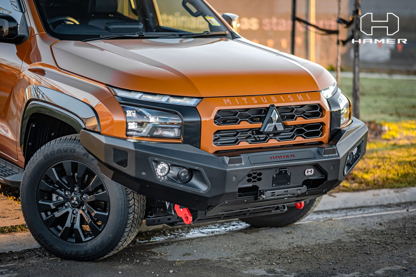 Hamer Mitsubishi Triton (2024-Present) King Series Front Bumper (No Bull Bar)