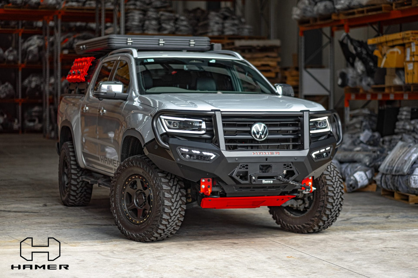 Hamer VW Amarok Next Gen (2023-Present) Atlas Plus Front Bullbar Bumper