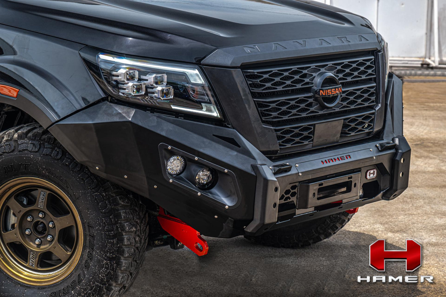 Hamer Nissan Navara PRO4X (2020-2023) Prime Series Front Bumper (No Bull Bar)