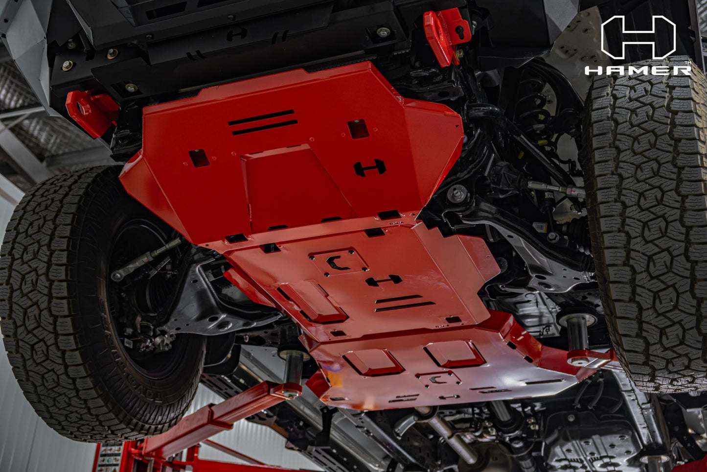 Hamer Toyota Hilux Travo (2026-Present) Underbody Protection Plates
