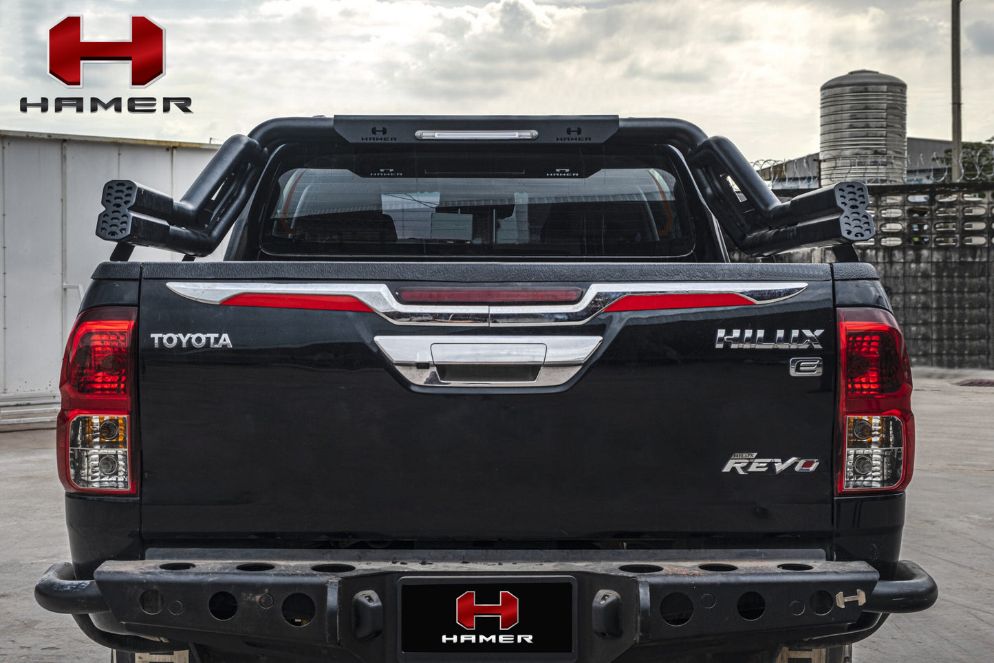Hamer Toyota Hilux GD6 Night Fury Style Sports Bars