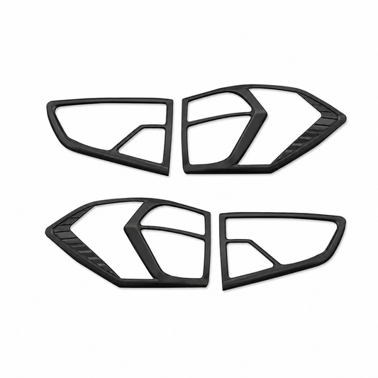 Ford Ecosport (2013+) Tail Light Trims Matt Black