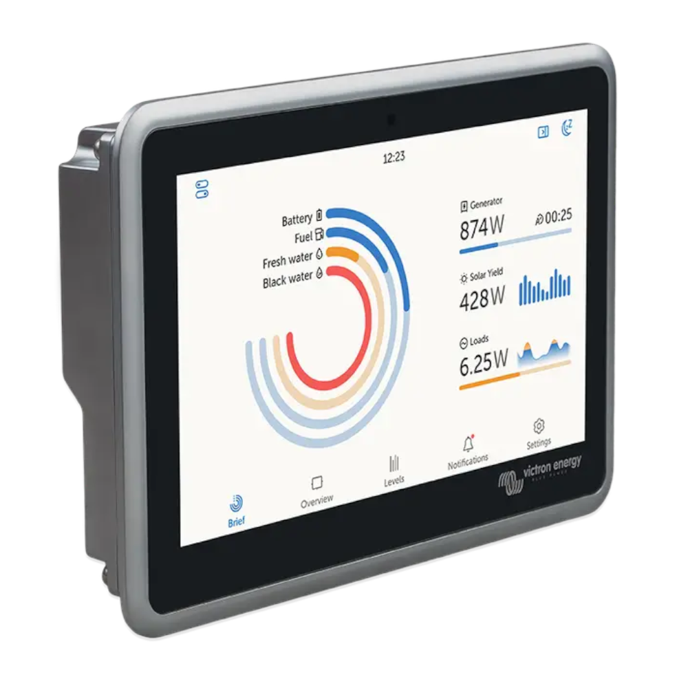 Victron Ekrano GX Central Monitoring Screen