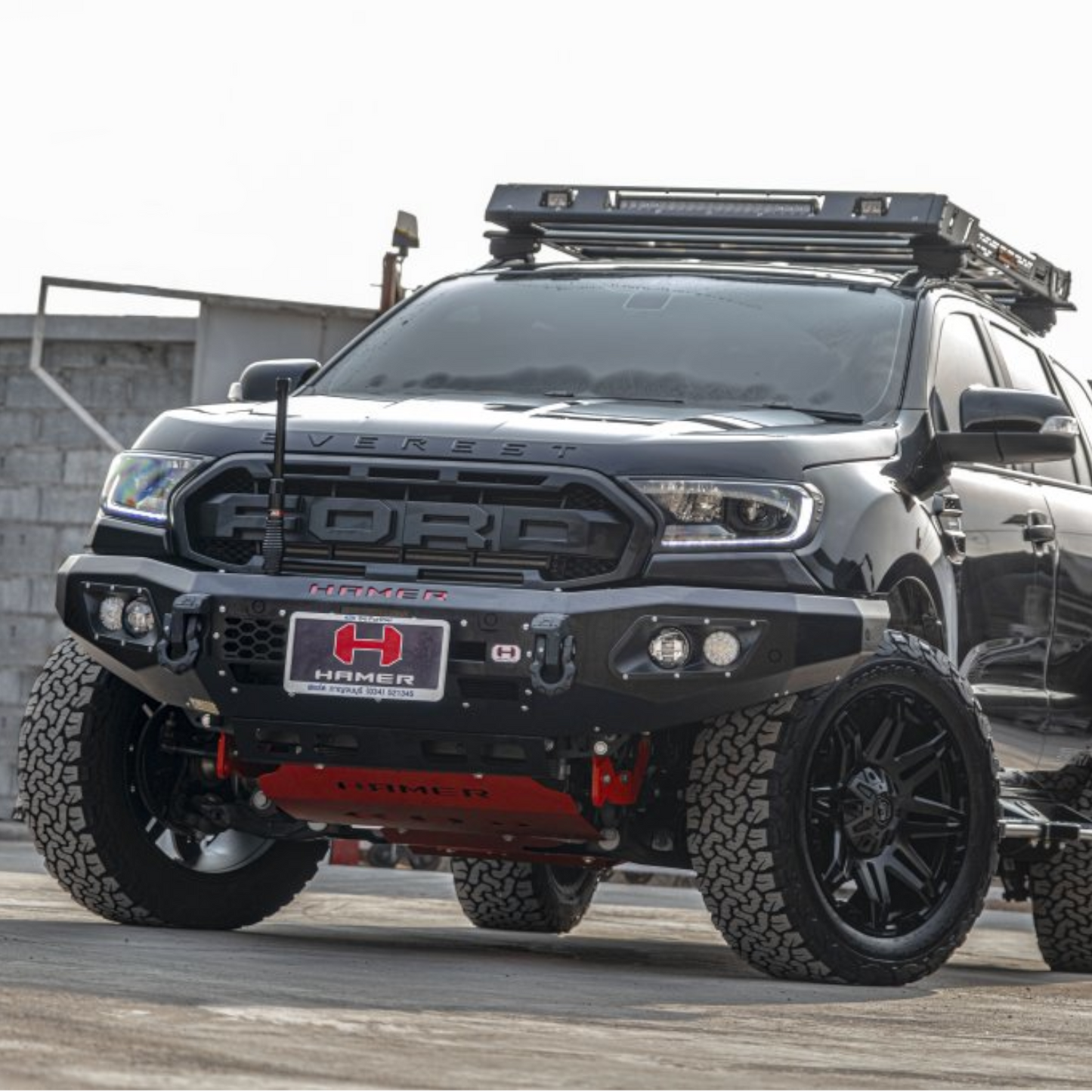 Hamer Ford Everest (2015-2022) King Series Front Bumper (No Bull Bar)