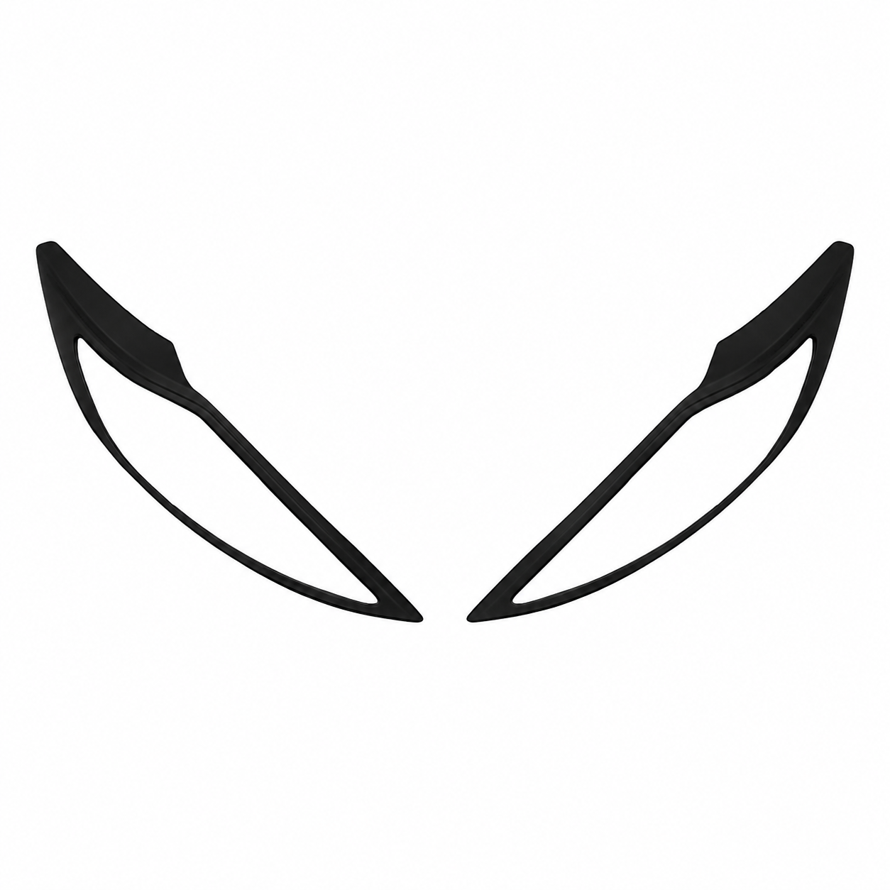 Ford Fiesta (2010-2015) Head Light Trims - Matt Black