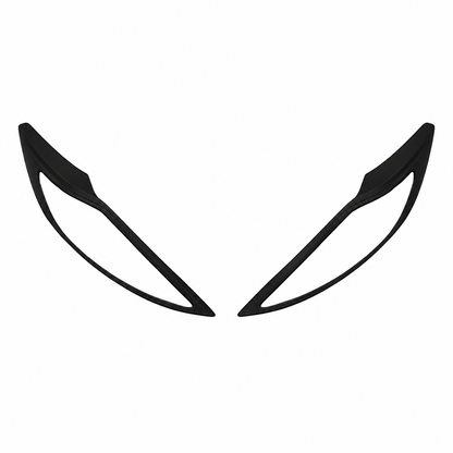 Ford Fiesta (2010-2015) Head Light Trims - Matt Black