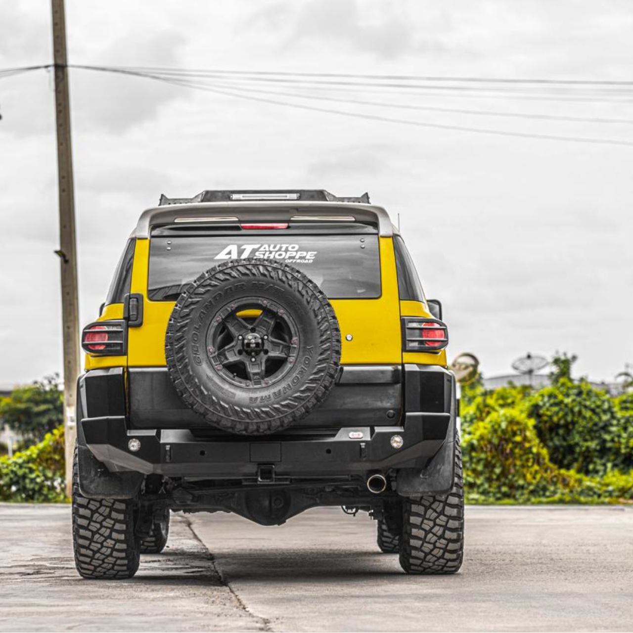 Hamer Toyota FJ Cruiser (2007-2023) Night Hawk Rear Bumper