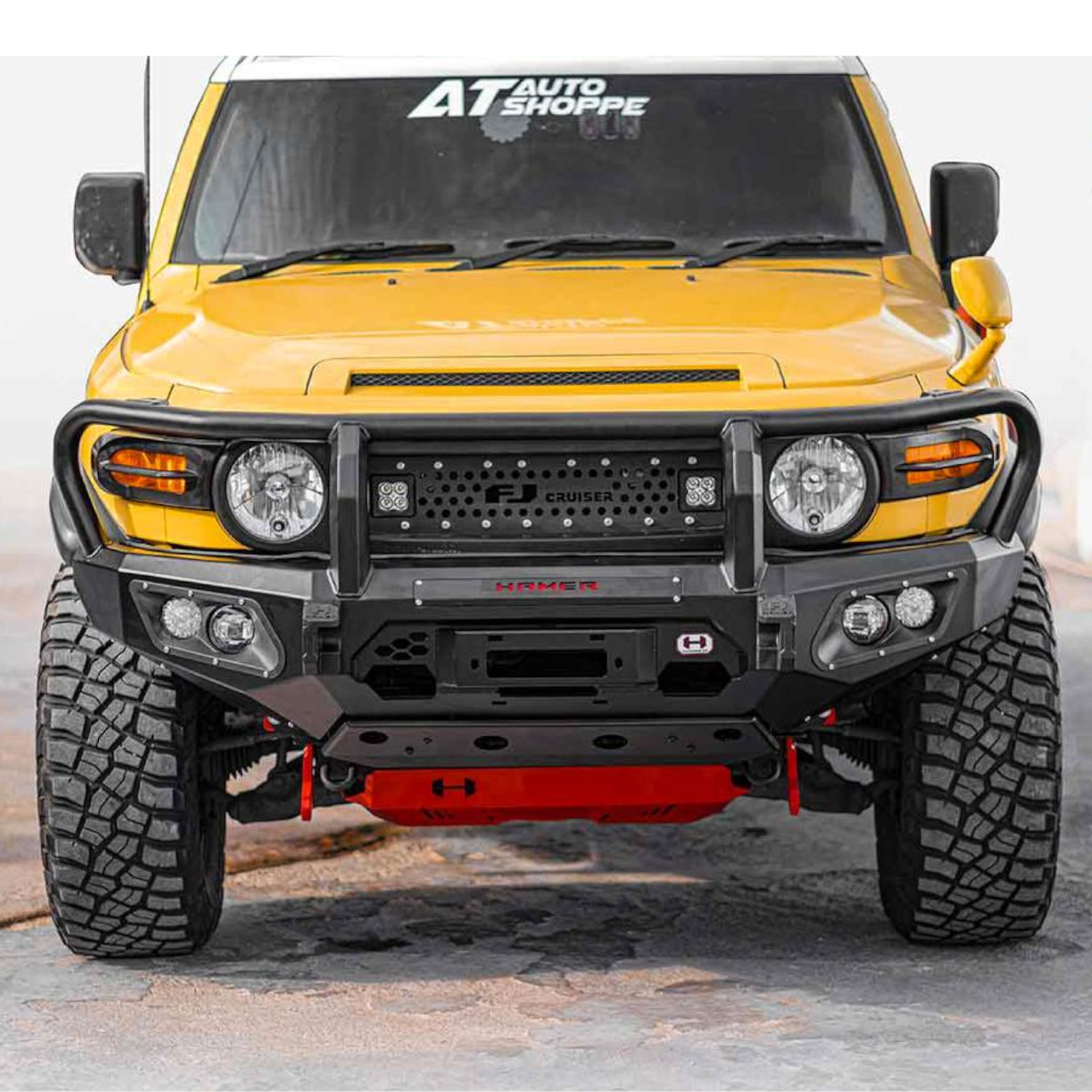 Hamer Toyota FJ Cruiser (2007-2023) King Plus Front Bullbar Bumper