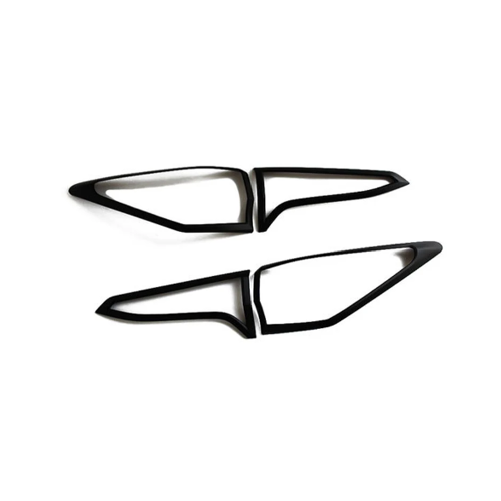 Toyota Fortuner GD6 (2016-2020) Tail Light Trims - Matte Black