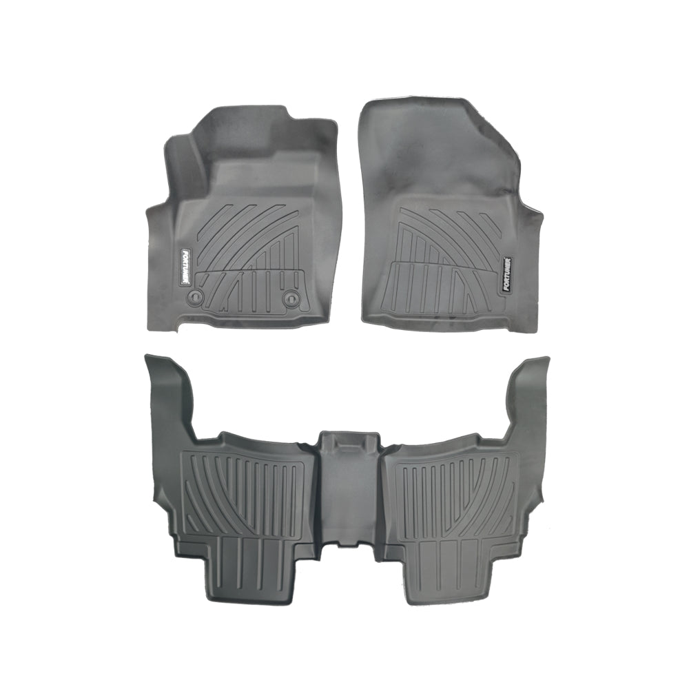 Toyota Fortuner 2016-2024 3D Floor Mats - 3pc