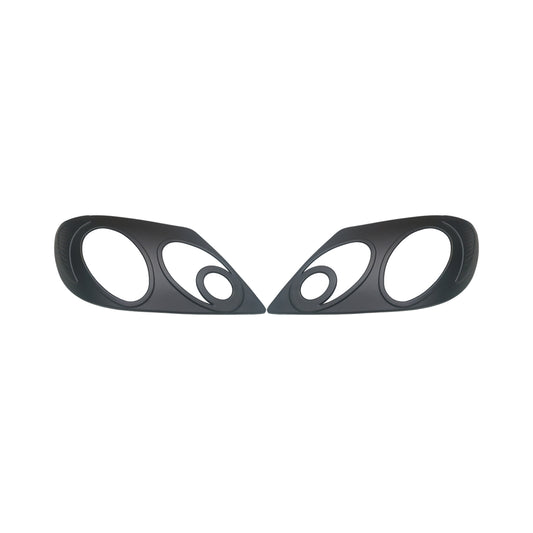 Toyota Fortuner 2005-2008 Head Light Covers - Matte Black