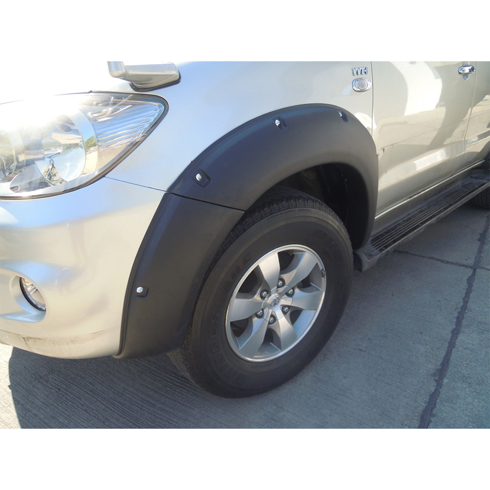 Toyota Fortuner 2005-2011 V2 Fender Flares Orange Peel Matte Black
