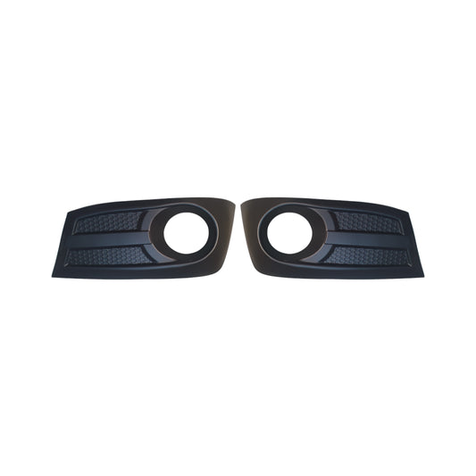 Toyota Fortuner 2012-2015 V2 Fog Light Cover - Matte Black