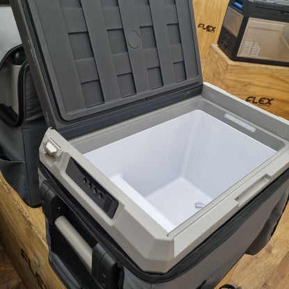 Flex FS40 Single-Zone Camping Fridge/Freezer (12/24V + AC, Bluetooth)
