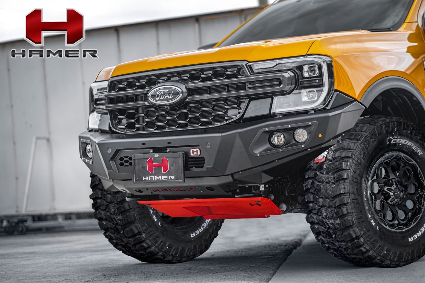 Hamer Ford Ranger Next Gen (2023-Present) King Series Front Bumper (No Bull Bar)