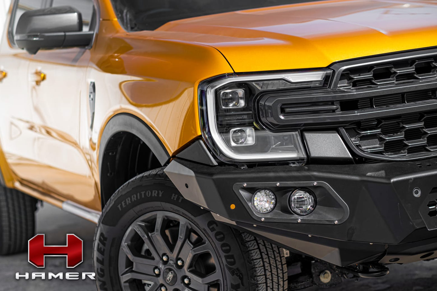 Hamer Ford Ranger Next Gen (2023-Present) King Series Front Bumper (No Bull Bar)