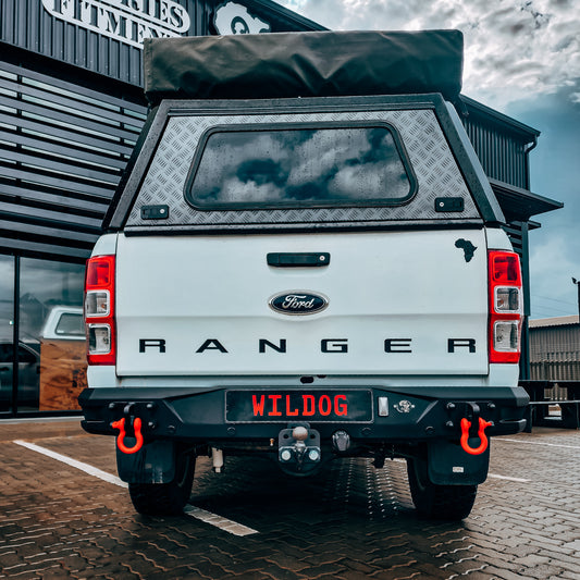 WILDOG Ford Ranger T6/T7/T8 (2012-2022) Alpha Style Rear Replacement Bumper