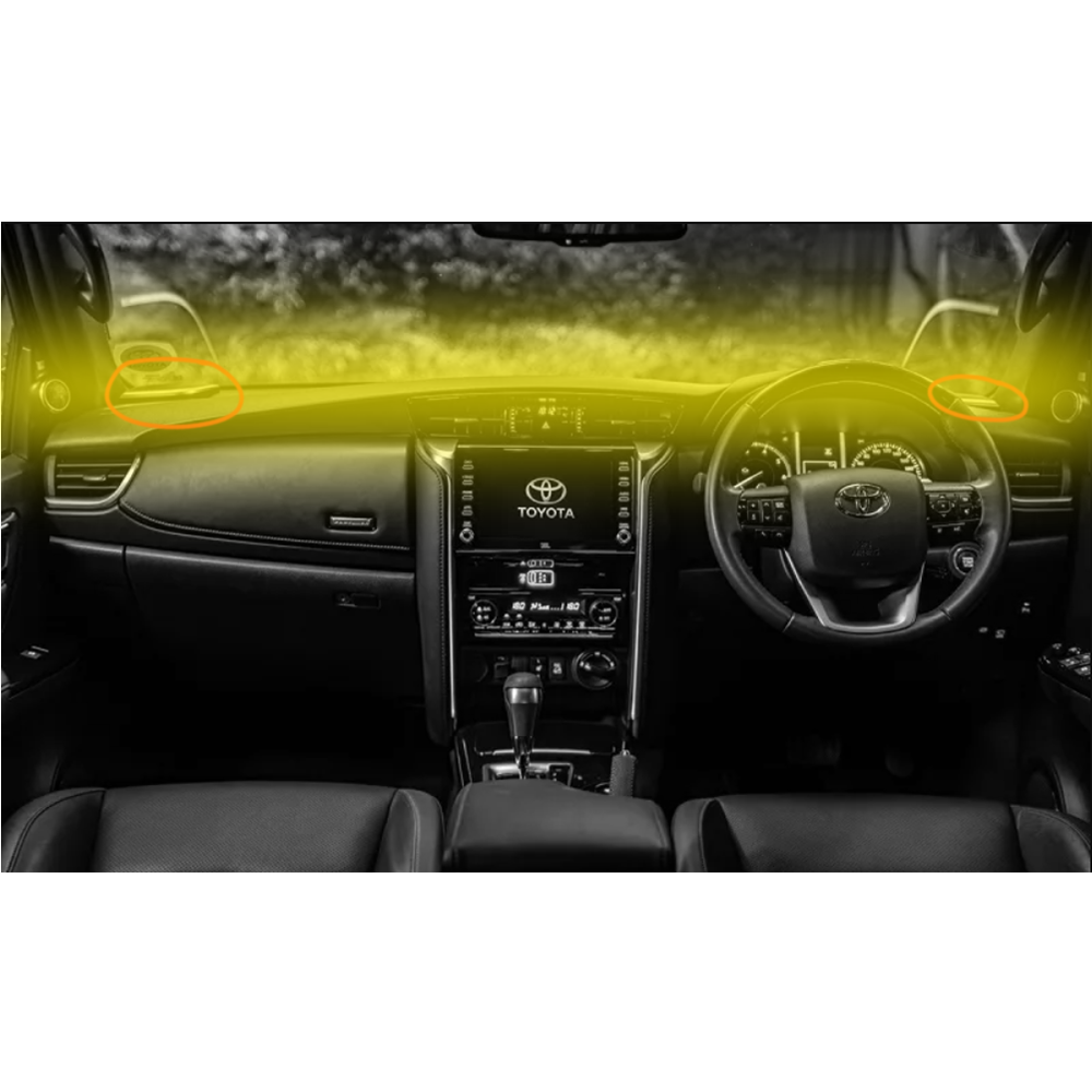Toyota Hilux 2016 - present (GD6) Tougher Dash Cover Charcoal