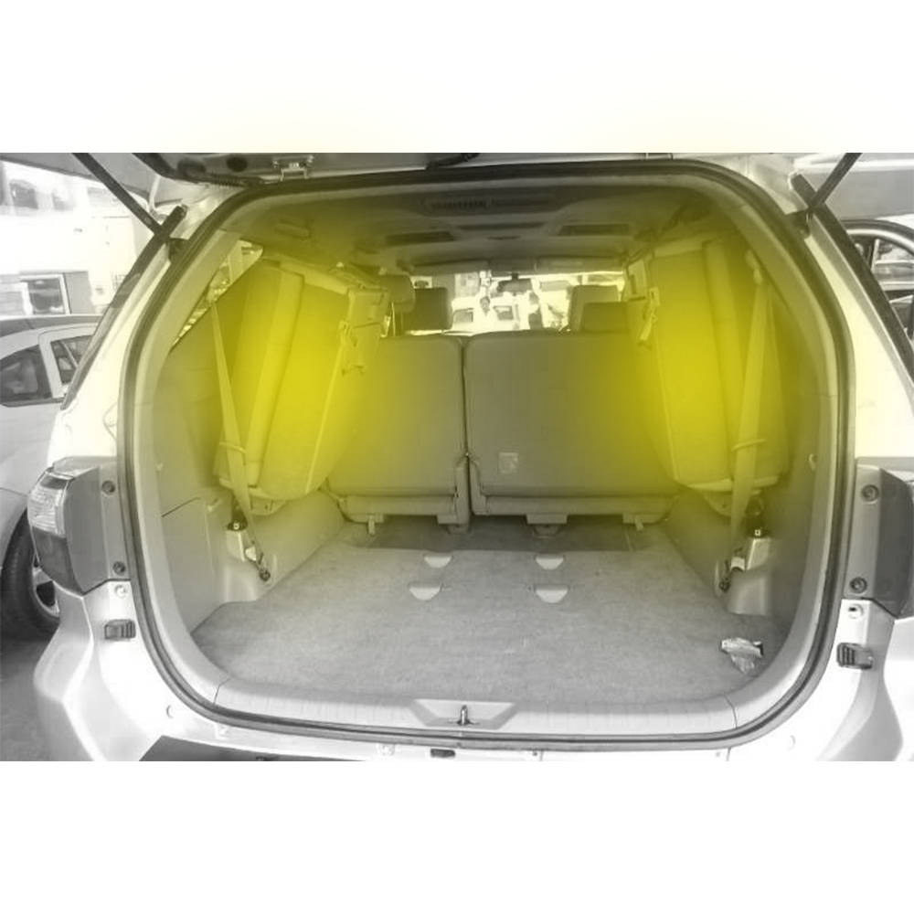 Tougher Floor Mats Fortuner 2006-2015 - Row 3 ( Jump seats installed)