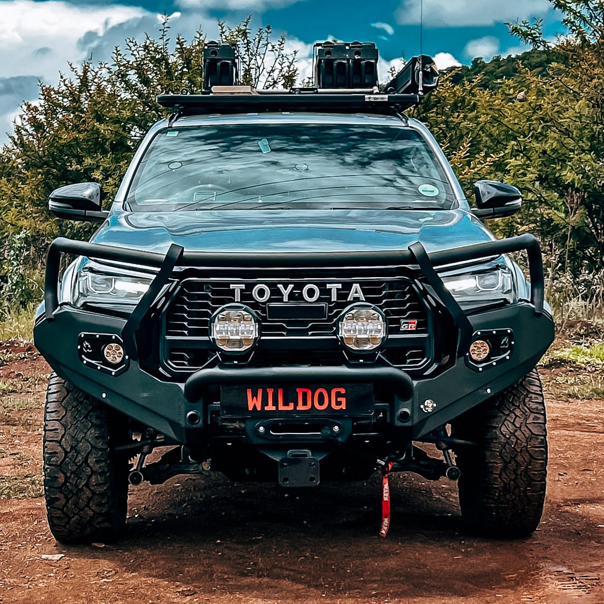 Wildog Toyota Hilux GR-Sport (2025-Present) Hunter Style Front Replacement Bumper