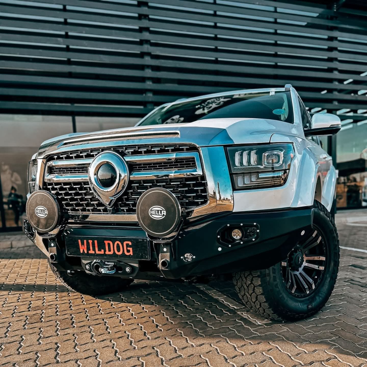 WILDOG GWM P-500 (2024-Present) K9 Front Replacement Bumper - No Nudge