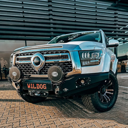 WILDOG GWM P-500 (2024-Present) K9 Front Replacement Bumper - No Nudge