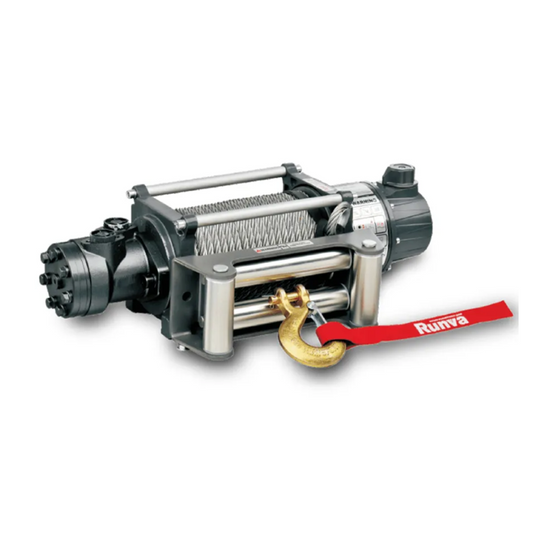 Runva RWHWN15000 Series Hydraulic Winches (15,000lbs/6,804kg)