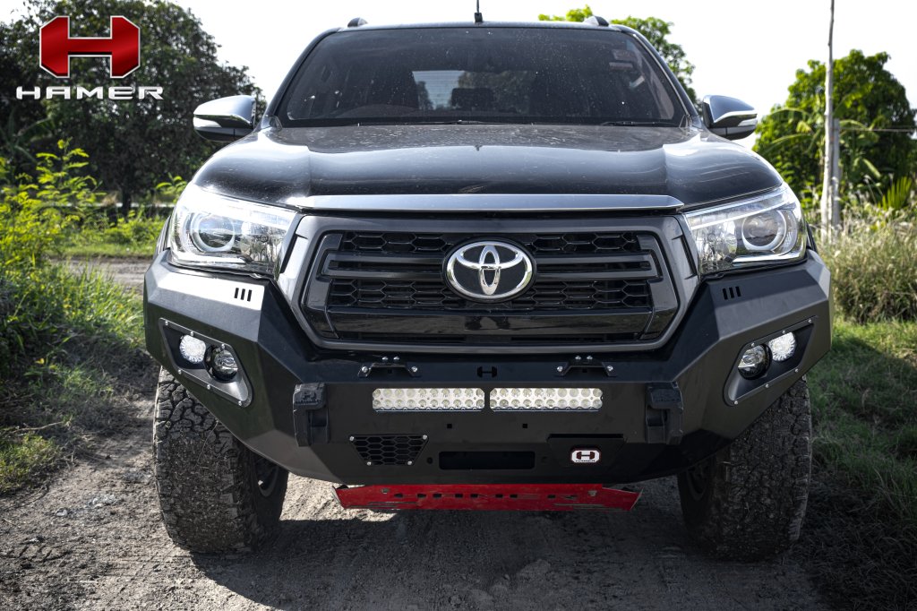 Hamer Toyota Hilux ROCCO (2018-2020) Prime Series Front Bumper (No Bull Bar)