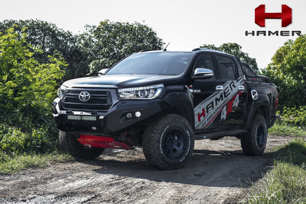 Hamer Toyota Hilux ROCCO (2018-2020) Prime Series Front Bumper (No Bull Bar)