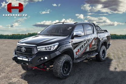 Hamer Toyota Hilux ROCCO (2018-2020) Prime Series Front Bumper (No Bull Bar)