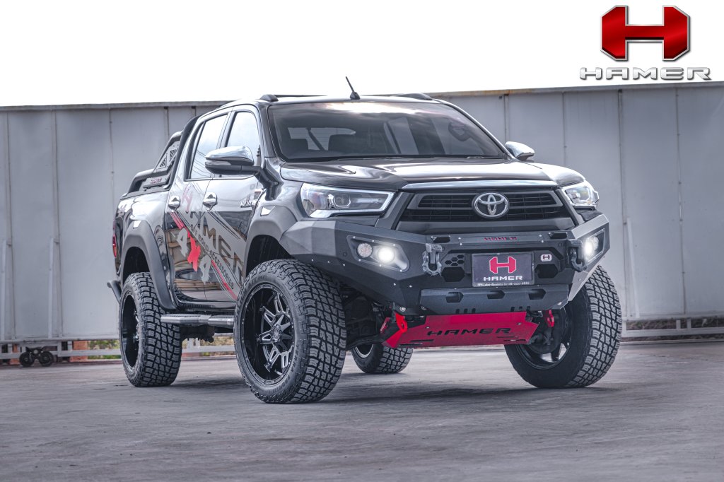 Hamer Toyota Hilux Legend (2021-2025) King Series Front Bumper (No Bull Bar)